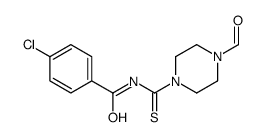 4-chloro-N-(4-formylpiperazine-1-carbothioyl)benzamide图片