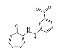 2-(2-(3-nitrophenyl)hydrazino)tropone结构式