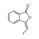 (3E)-3-(iodomethylidene)-2-benzofuran-1(3H)-one Structure