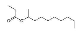 Propionic acid 1-methylnonyl ester Structure