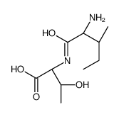 (2S,3R)-2-[[(2S,3S)-2-amino-3-methylpentanoyl]amino]-3-hydroxybutanoic acid结构式