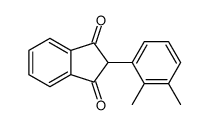 2-(2,3-dimethylphenyl)indene-1,3-dione Structure