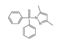 (3,5-dimethylpyrazol-1-yl)-diphenyl-sulfanylidene-λ5-phosphane Structure