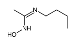 N'-butyl-N-hydroxyethanimidamide Structure