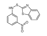 N-(1,3-benzothiazol-2-ylsulfanyl)-3-nitroaniline Structure