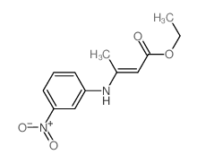 2-Butenoic acid,3-[(3-nitrophenyl)amino]-, ethyl ester picture