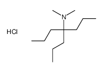 dimethyl(4-propylheptan-4-yl)azanium,chloride Structure