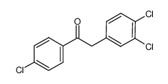 (4-chlorophenyl)-(3,4-dichlorophenylmethyl)-ketone Structure