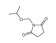 1-(propan-2-yloxymethyl)pyrrolidine-2,5-dione结构式