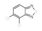 2,3-dichloro-8-thia-7,9-diazabicyclo[4.3.0]nona-2,4,6,9-tetraene结构式