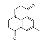 9-methyl-2,3,5,6-tetrahydro-pyrido[3,2,1-ij]quinoline-1,7-dione Structure