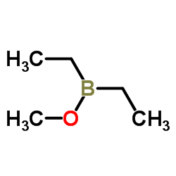 Diethyl methoxy borane Structure