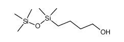 4-(1,1,3,3,3-pentamethyldisiloxanyl)butan-1-ol结构式