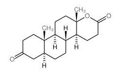 (4aS,4bR,6aS,10aS,10bS,12aS)-10a,12a-dimethyl-4,4a,4b,5,6,6a,7,9,10,10b,11,12-dodecahydro-3H-naphtho[2,1-f]chromene-2,8-dione结构式