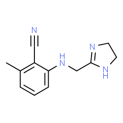 Benzonitrile, 2-[[(4,5-dihydro-1H-imidazol-2-yl)methyl]amino]-6-methyl- (9CI) picture