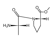 α-L-Ala-L-Pro-methyl ester结构式