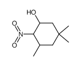 all-trans 3,5,5-trimethyl-2-nitrocyclohexanol结构式