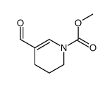 methyl 5-formyl-3,4-dihydro-2H-pyridine-1-carboxylate Structure