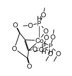 tris(trimethyl phosphite)(maleic anhydride)cobalt(0) Structure