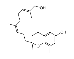 (2R)-2-[(3E,7E)-9-hydroxy-4,8-dimethylnona-3,7-dienyl]-2,8-dimethyl-3,4-dihydrochromen-6-ol Structure