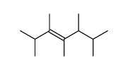 2,3,4,5,6-pentamethyl-hept-3-ene结构式