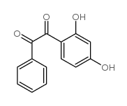 2,4-DIHYDROXYBENZIL Structure