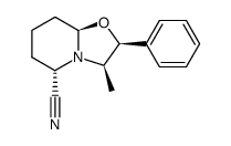 (-)-2-cyano-6-oxazolopiperidine Structure