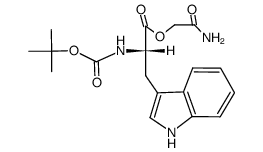 Boc-L-Trp-CAM Structure