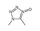 1,5-dimethyl-4-oxidotetrazol-4-ium结构式