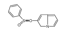 2-(benzenesulfonyl)-3H-pyrrolizine Structure