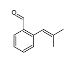 Benzaldehyde, 2-(2-methyl-1-propen-1-yl) Structure