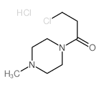 3-chloro-1-(4-methylpiperazin-1-yl)propan-1-one structure