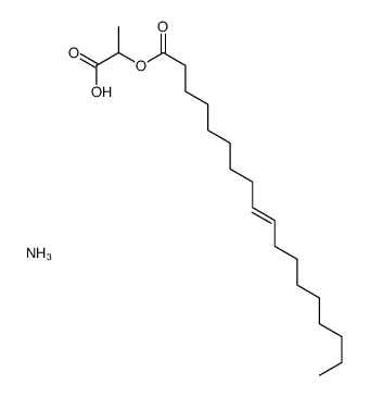 ammonium 1-carboxylatoethyl oleate Structure