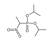 2-[1-nitroethyl(propan-2-yloxy)phosphoryl]oxypropane结构式