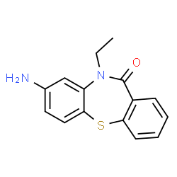 8-Amino-10-ethyldibenzo[b,f][1,4]thiazepin-11(10H)-one structure