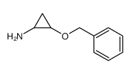 cis-trans-2-Benzyloxy-cyclopropylamin结构式