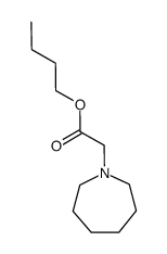 hexahydroazepin-1-yl-acetic acid butyl ester结构式