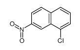 1-chloro-7-nitronaphthalene structure