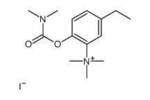 (5-Ethyl-2-hydroxyphenyl)trimethylammonium iodide dimethylcarbamate (e ster)结构式