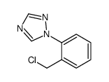 1-(2-(Chloromethyl)phenyl)-1H-1,2,4-triazole Structure