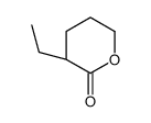 2H-Pyran-2-one, 3-ethyltetrahydro-, (S)- structure