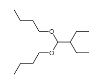 3-(dibutoxymethyl)pentane结构式