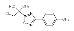 5-(1-氯-2-甲基丙烷-2-基)-3-对甲苯-1,2,4-噁二唑图片