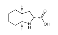 (R)-Octahydro-1H-indole-2-carboxylic acid structure