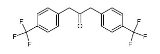 1,3-Bis<4-(trifluoromethyl)phenyl>acetone Structure