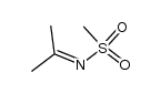 N-(propan-2-ylidene)methanesulfonamide Structure