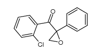 2-(2-chlorobenzoyl)-2-phenyloxirane Structure