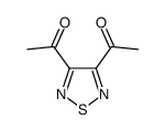 1-(4-acetyl-1,2,5-thiadiazol-3-yl)ethanone结构式