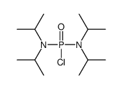 N-[chloro-[di(propan-2-yl)amino]phosphoryl]-N-propan-2-ylpropan-2-amine结构式