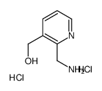 (2-(Aminomethyl)pyridin-3-yl)methanol dihydrochloride structure